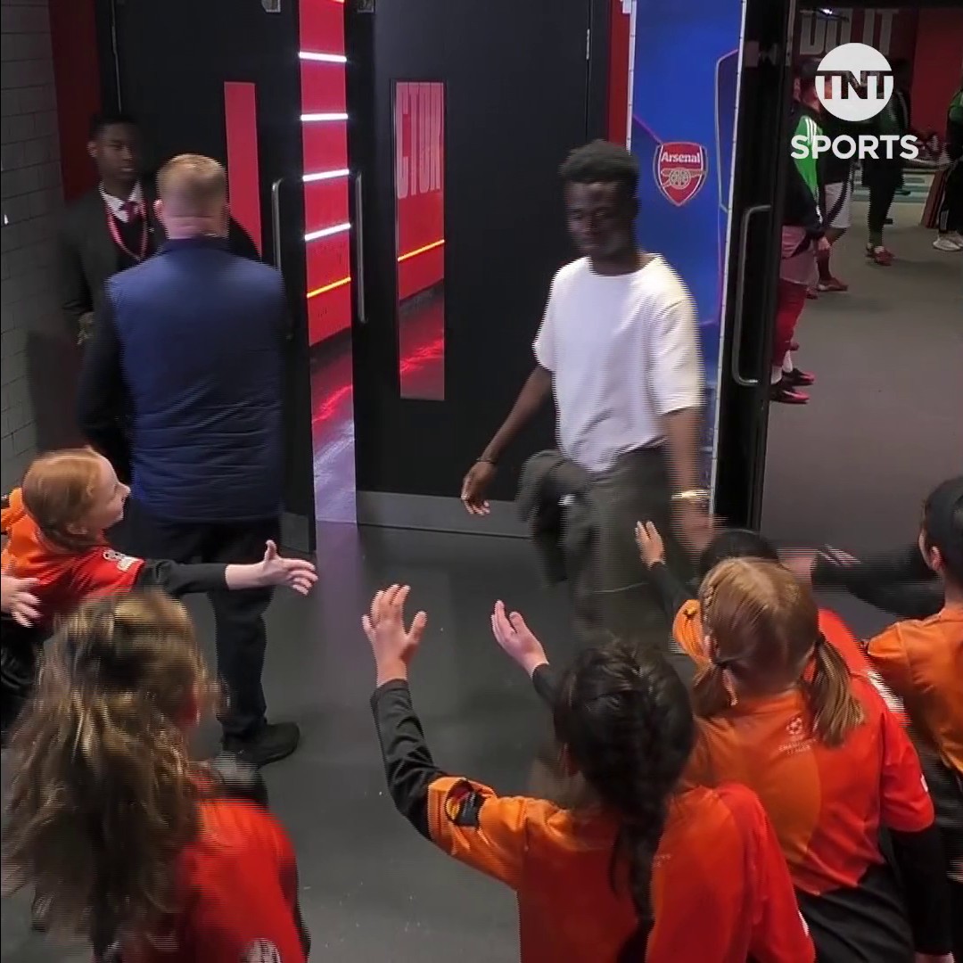 This is why we love Bukayo Saka ❤️ 📺 TNT Sports & discovery+ UK