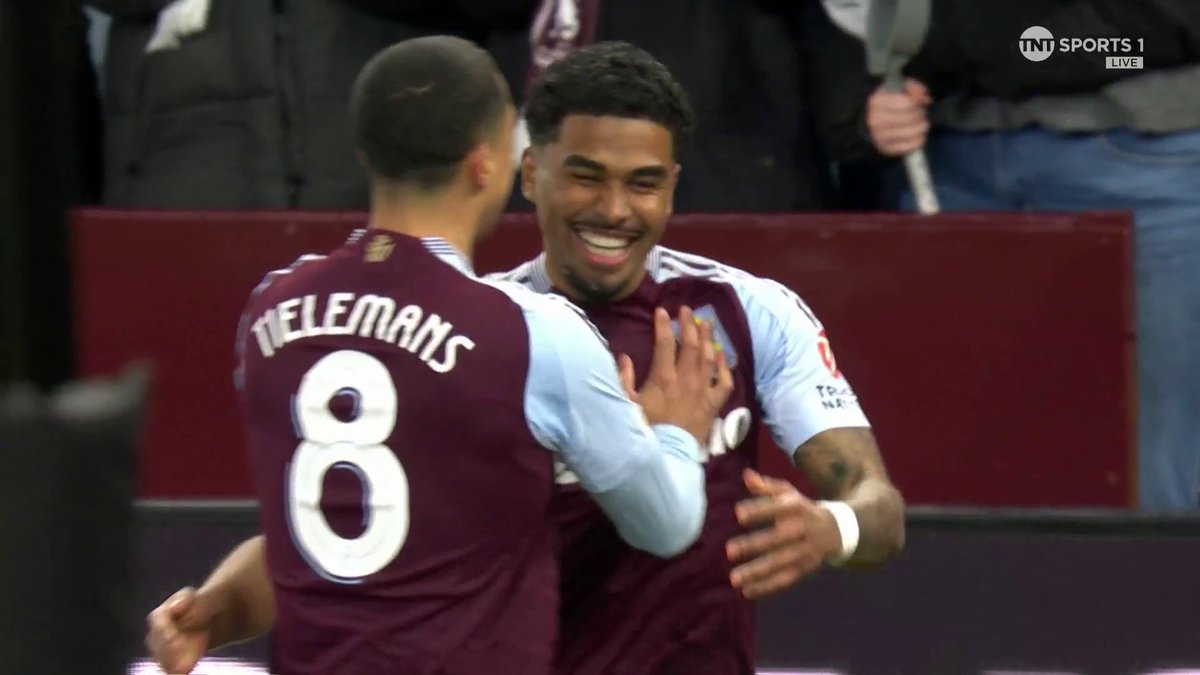 Ian Maatsen gets his first goal for Aston Villa, who are now surely through to the Champions League Quarter-Finals 🔥 📺 TNT Sports &amp; discovery+ UK