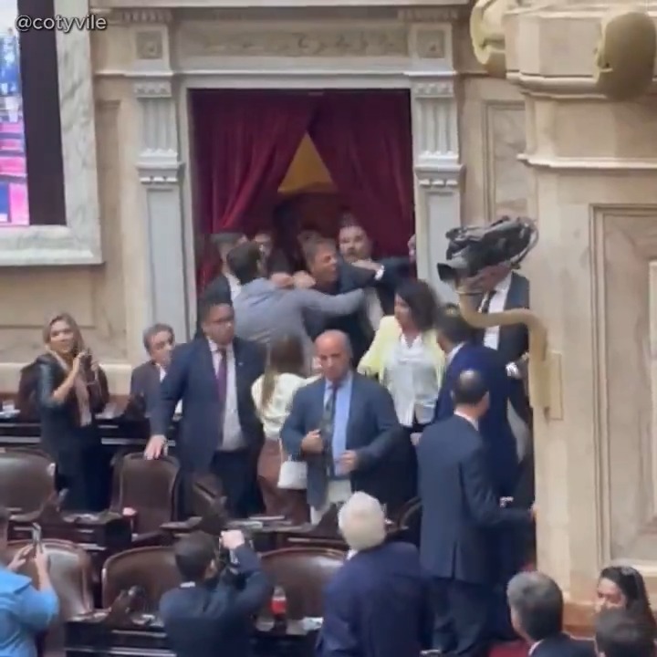 "Zago": Por la pelea entre los diputados Oscar Zago y Lisandro Almirón tras la sesión en el Congreso