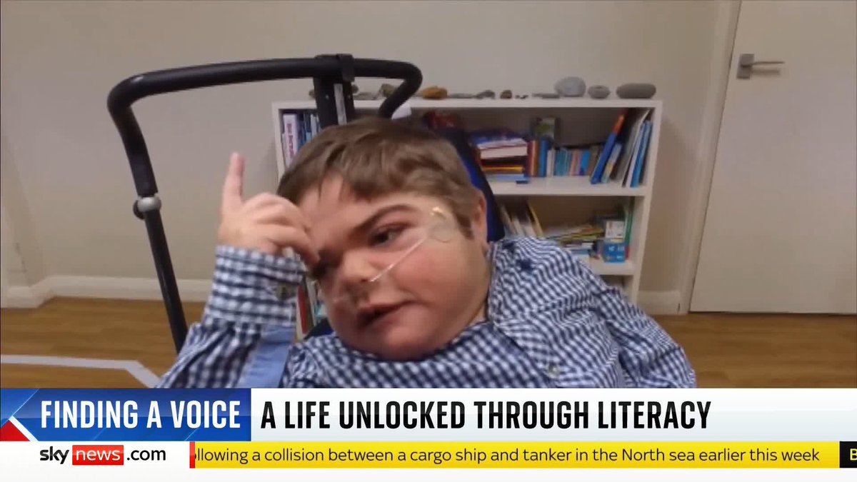 'We're not taught to read or write because it’s assumed we will not learn. It's a self-fulfilling prophecy. We don't learn because we aren't taught.' Author Jonathan Bryan speaks to Sarah-Jane Mee about finding his voice by communicating through his eyes