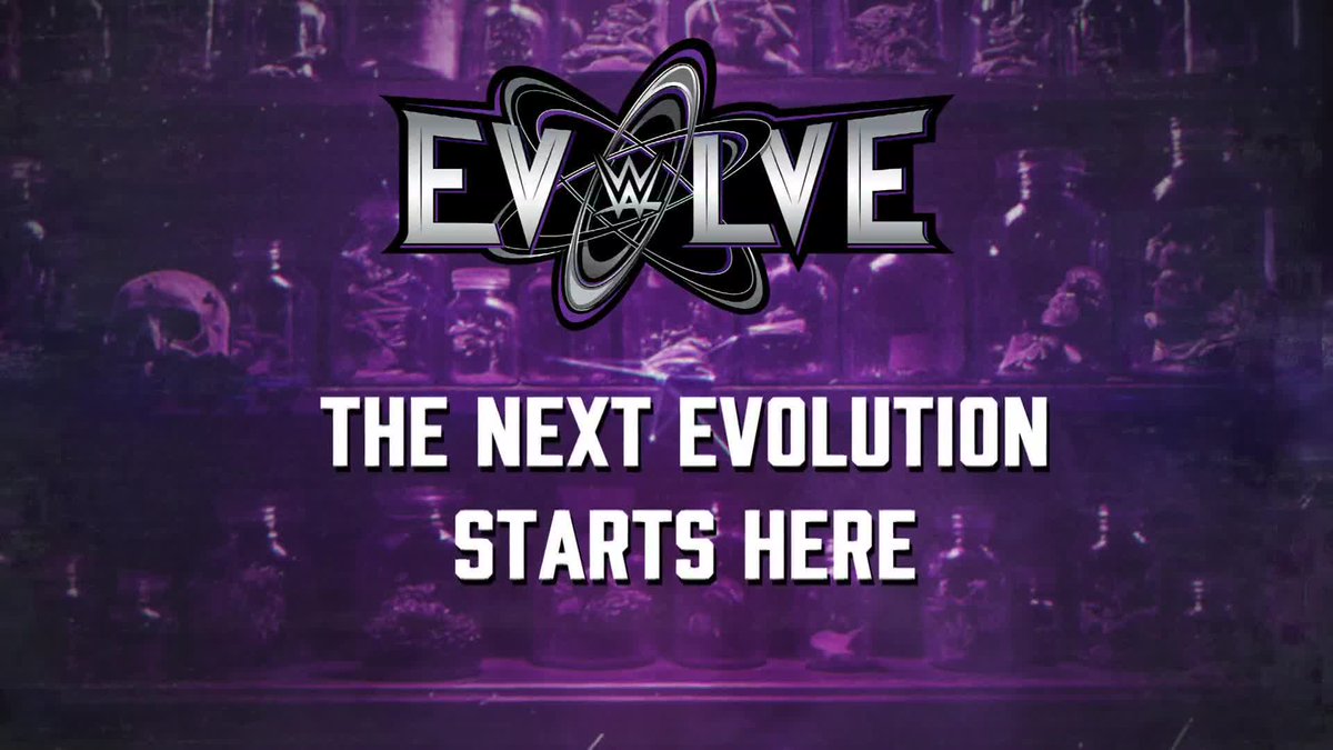Get ready for an all-new #WWEEvolve TONIGHT at 8ET/5PT on Tubi in the US and YouTube internationally!