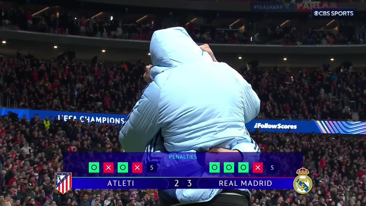 REAL ELIMINATE ATLETI ON PENALTIES TO ADVANCE TO THE UCL QUARTERFINALS 🥶