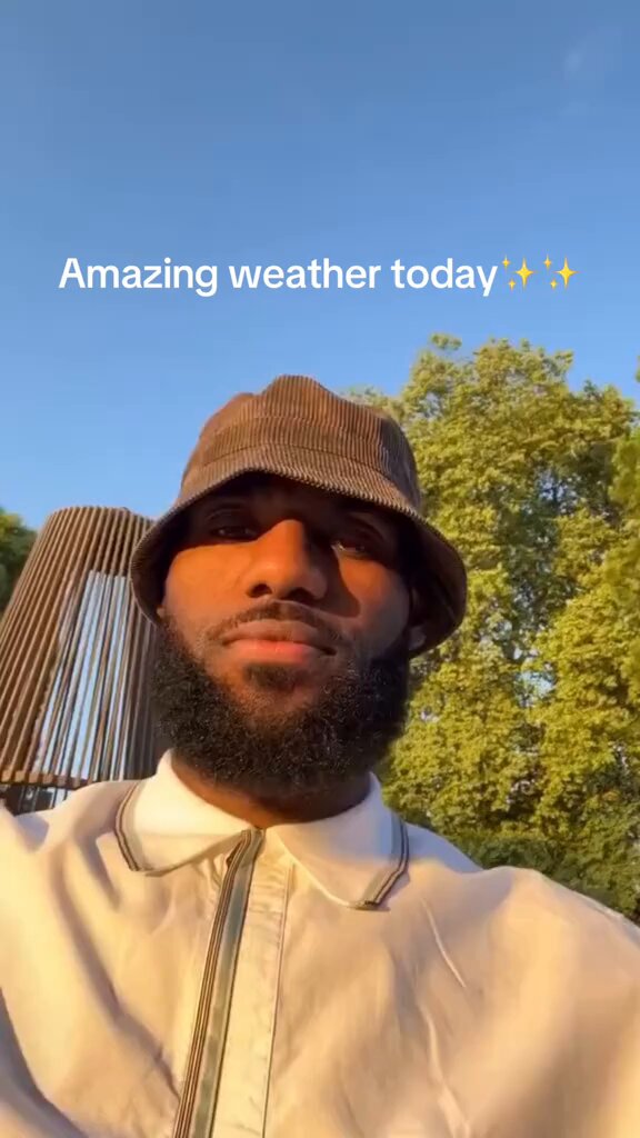 Lebron vibing out to “somebody loves me” $$$4U A CLASSIC