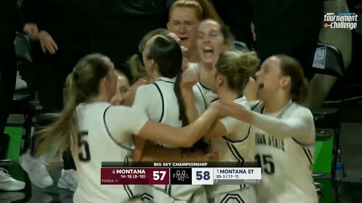 MONTANA STATE AT THE BUZZER FOR A TICKET TO THE DANCE 😲 This. Is. March.