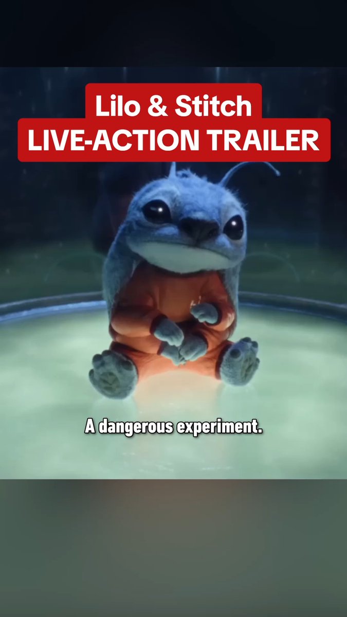 Are you excited for the new Lilo & Stitch live-action movie? Let us know in the comments below! #LiloAndStitch