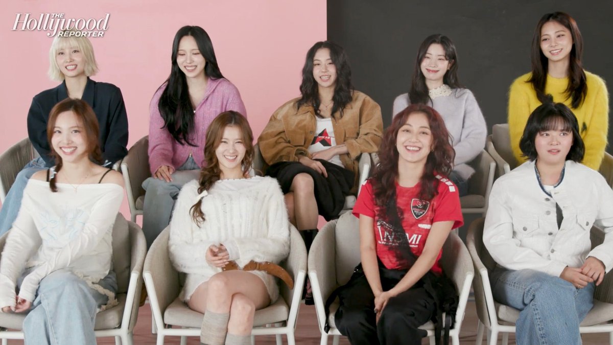 K-Pop group #TWICE sat down with THR and play rapid fire questions