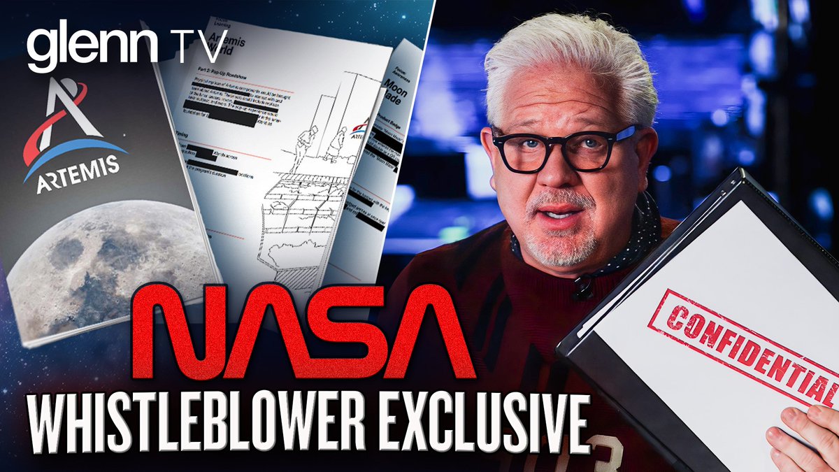 Thanks to brave whistleblowers from NASA and the DoD, we now know NOTHING was safe from the Far Left's DEI obsession, not even the moon. Tonight on Glenn TV, I reveal the $100 billion NASA propaganda playbook that you were never supposed to see.