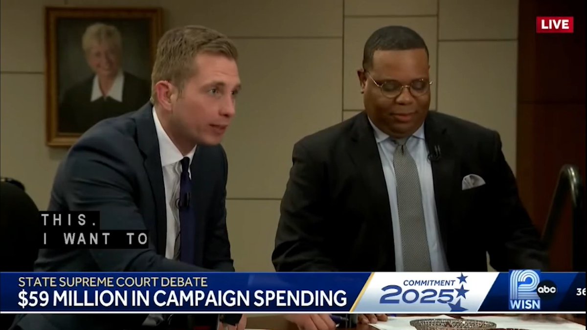Wisconsin Supreme Court candidate Brad Schimel dodges a question about Elon Musk's support for his campaign.