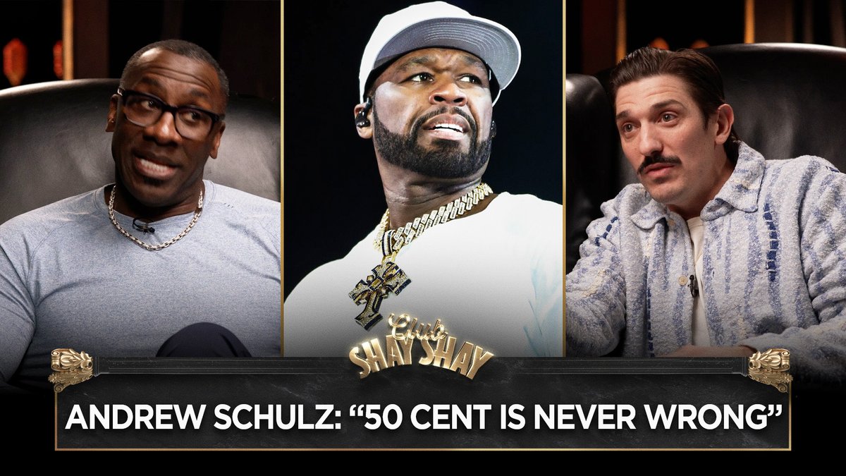 . Andrew Schulz 👑HEZI On 50cent : "50 Cent Don’t F*ck With You, I Don’t F*ck With You." “ 50 Cent is the goat bro. If 50 Cent asks me, I’m pulling up. I love 50. If 50 don’t f*ck with you, I don’t f*ck with you, I just don’t know why yet.”