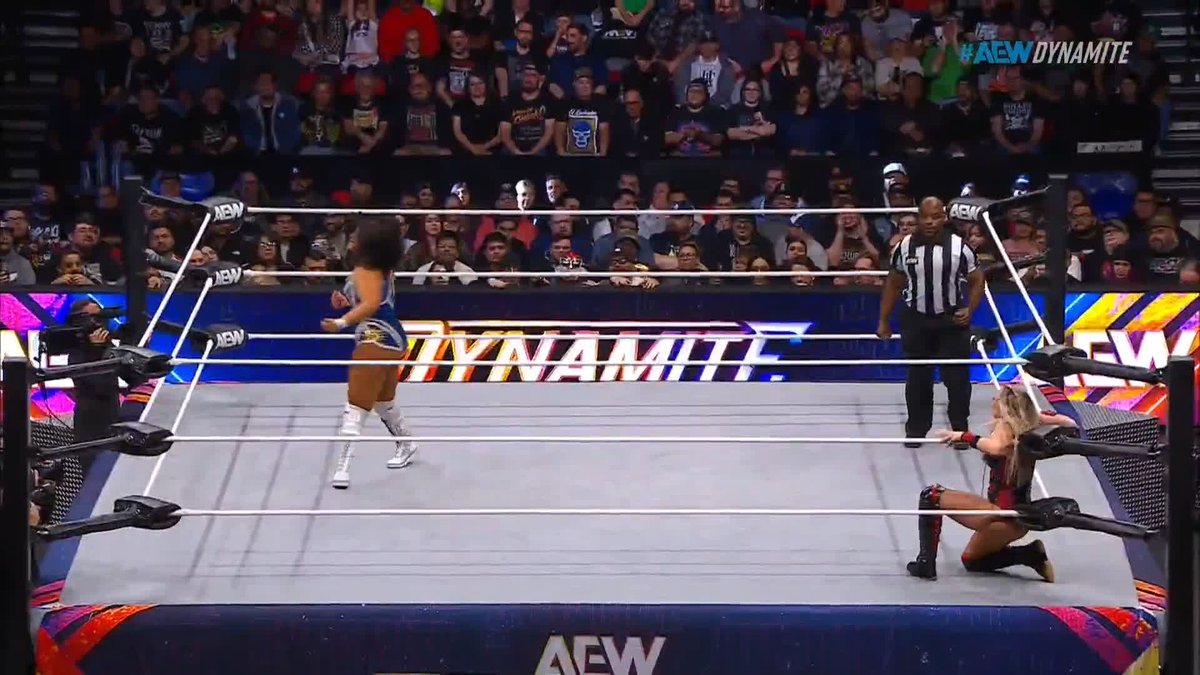 Willow is starting to roll! Watch #AEWDynamite LIVE on TBS & Max @WillowWrestles | @ThePenelopeFord