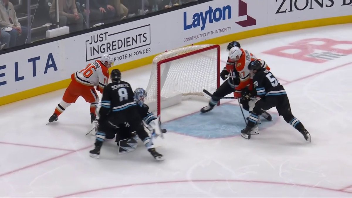 HUGE SKATE SAVE BY SERGACHEV ⛸️ 📺: NHLonTNT &amp; HBO Max Sports ➡️