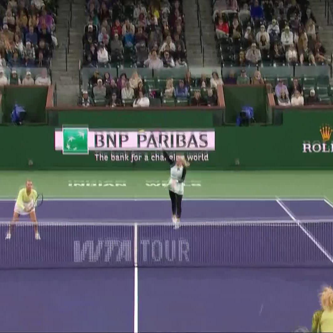 twice the fun, twice the magic 🤩 Taylor Townsend | Katerina Siniakova | #TennisParadise