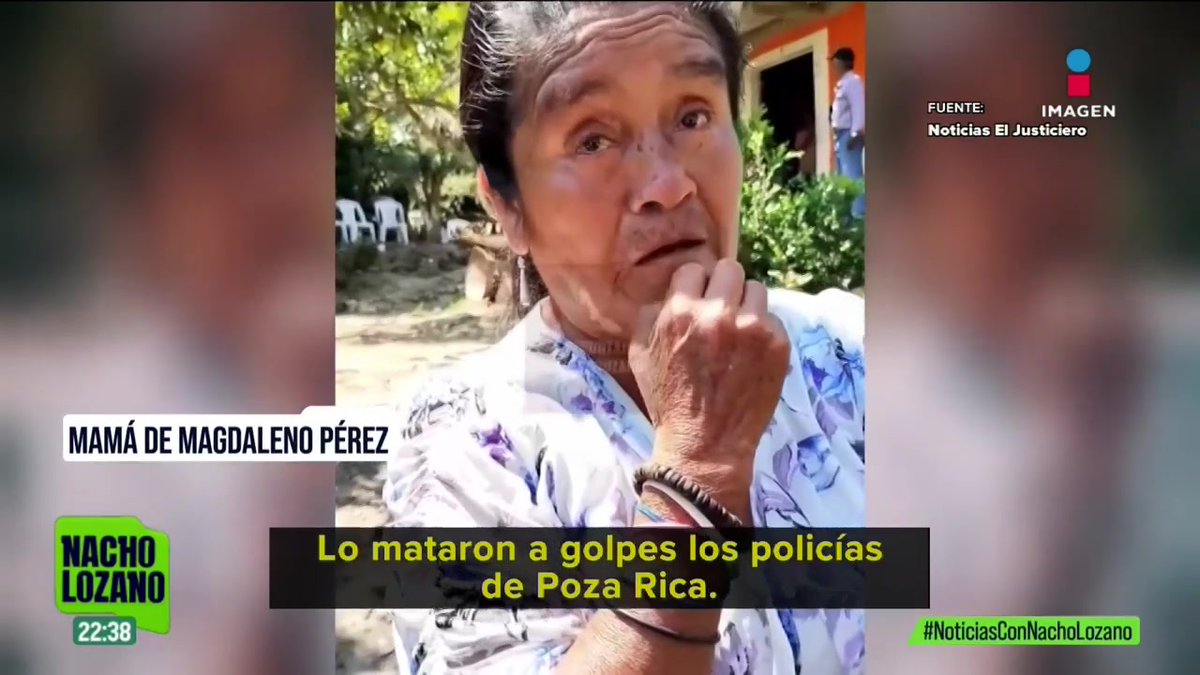 Murió el activista y padre buscador, Magdaleno Pérez. Su familia asegura que fue detenido por policías municipales de Poza Rica, golpeado y torturado. Así lo explicó su mamá: