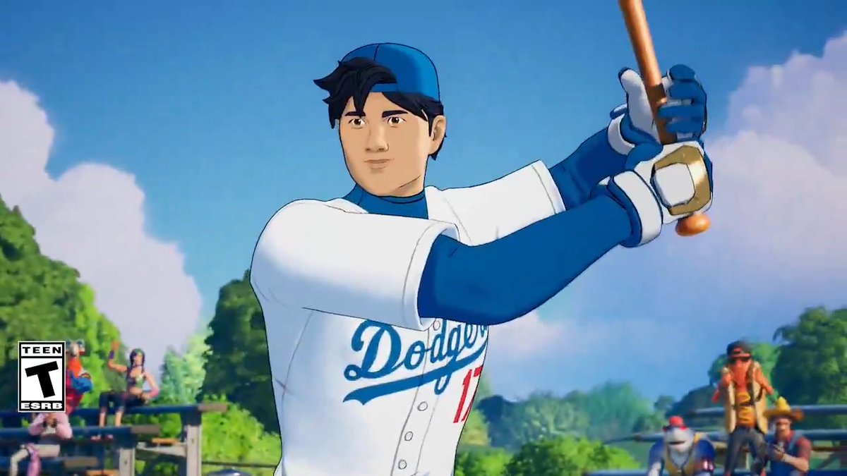 フォートナイトに #大谷翔平 選手が登場！！ 3月18日からゲーム内ショップで販売開始となります👏 @fortnite