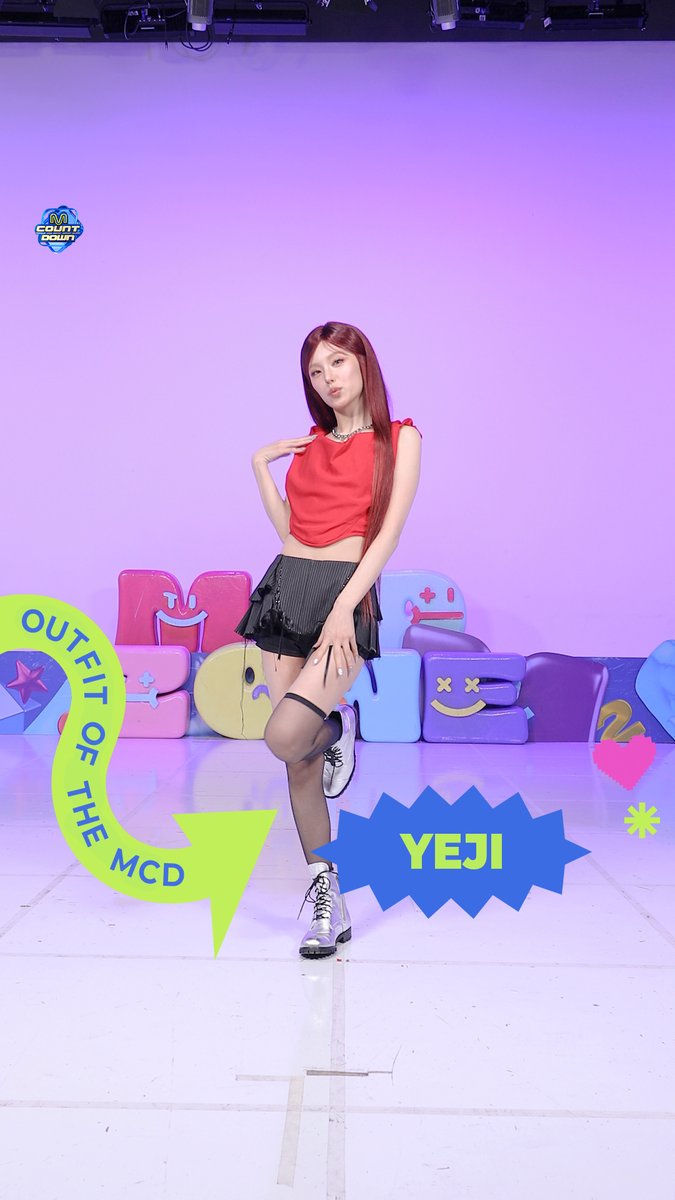 𝟐𝟓𝟎𝟑𝟏𝟑 𝑶𝒖𝒕𝒇𝒊𝒕 𝑶𝒇 𝑻𝒉𝒆 𝑴𝑪𝑫 : 𝑶𝑶𝑻𝑴 with 예지 (ITZY) 잠시 후 저녁 6시! 엠카 본방사수 잊지마세요 🫶 #MCOUNTDOWN #엠카운트다운 #OOTM #예지 #ITZY