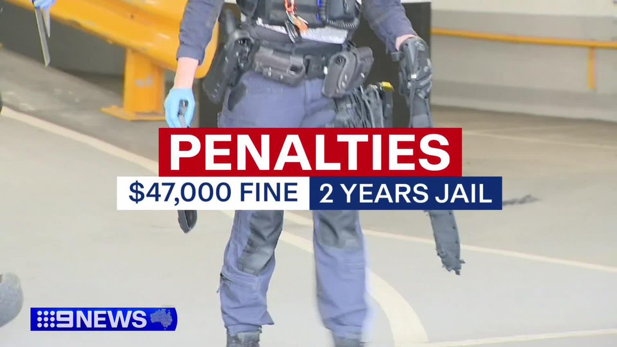 Offenders caught carrying a machete could be jailed for up to two years and face hefty fines, under new laws introduced by the Allan government. Heidi Murphy #9News