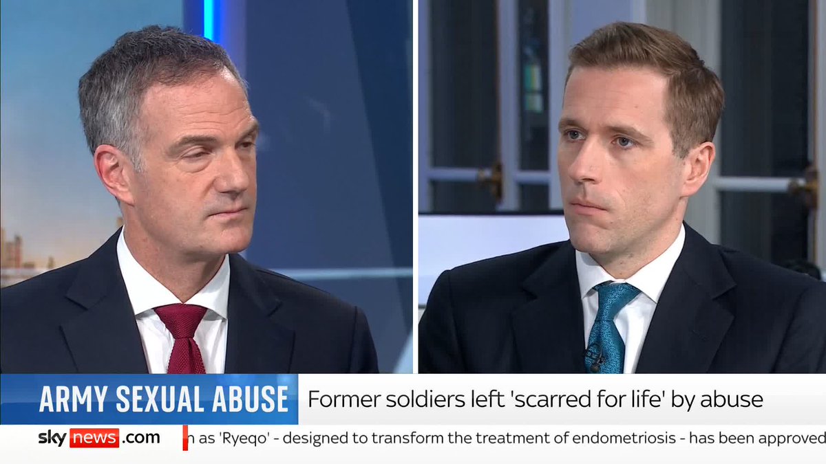 "We want to have women having great careers feeling safe." Science and Technology Secretary Peter Kyle comments on calls for cases of rape in the army to be tried in civil court following a Sky News report into abuse in the force. 📺 Sky 501