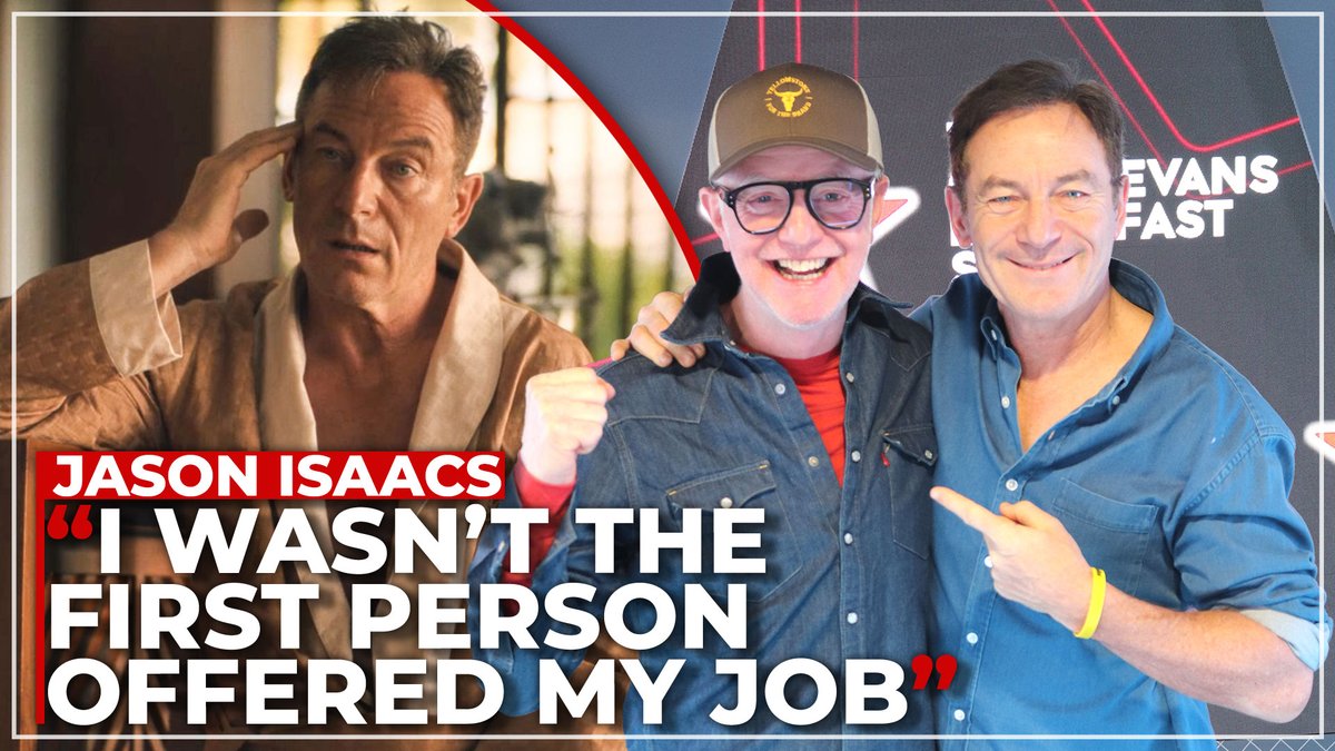 From running head first into glass doors on set, to why his Durham accent is actually perfect 👌 The White Lotus star Jason Isaacs gives a spoiler-free interview on everything you need to know, on the Chris Evans Breakfast Show with The National Lottery 🪷