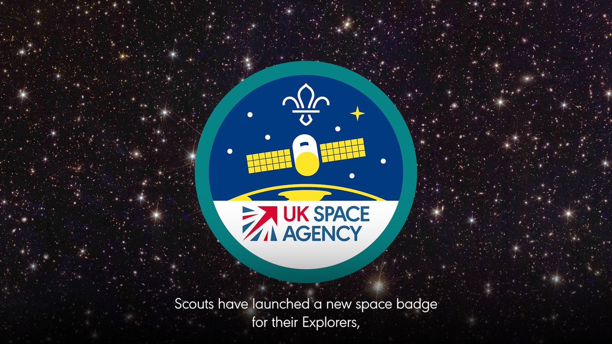 We're pleased to announce the launch of the Scouts' new Space Activity Badge, sponsored by us. 🚀📛 Unveiled by Tim Peake, this badge aims to inspire 14–18-year-old Scouts to discover the endless opportunities in the UK space sector. 👉 #BSW2025