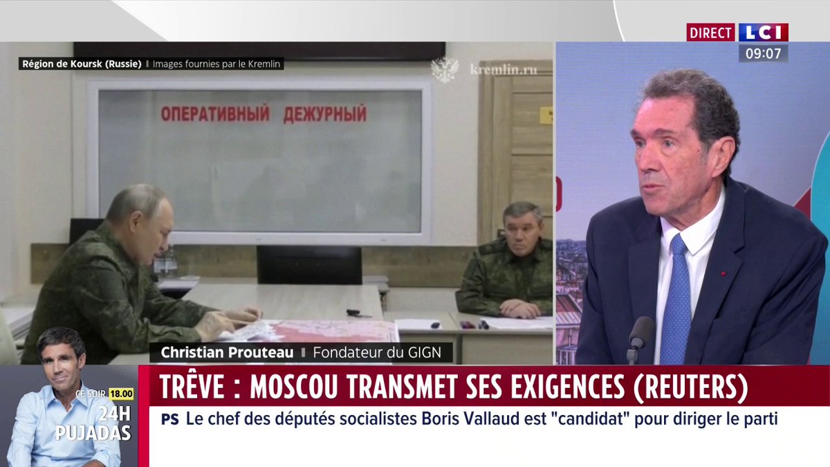 🗣️ "L'illusion, c'est d'avoir cru que Poutine accepterait une négociation, et ça c'est le discours de Mr. Trump depuis le début, qui croit à son propre film" explique le fondateur du GIGN, Christian Prouteau