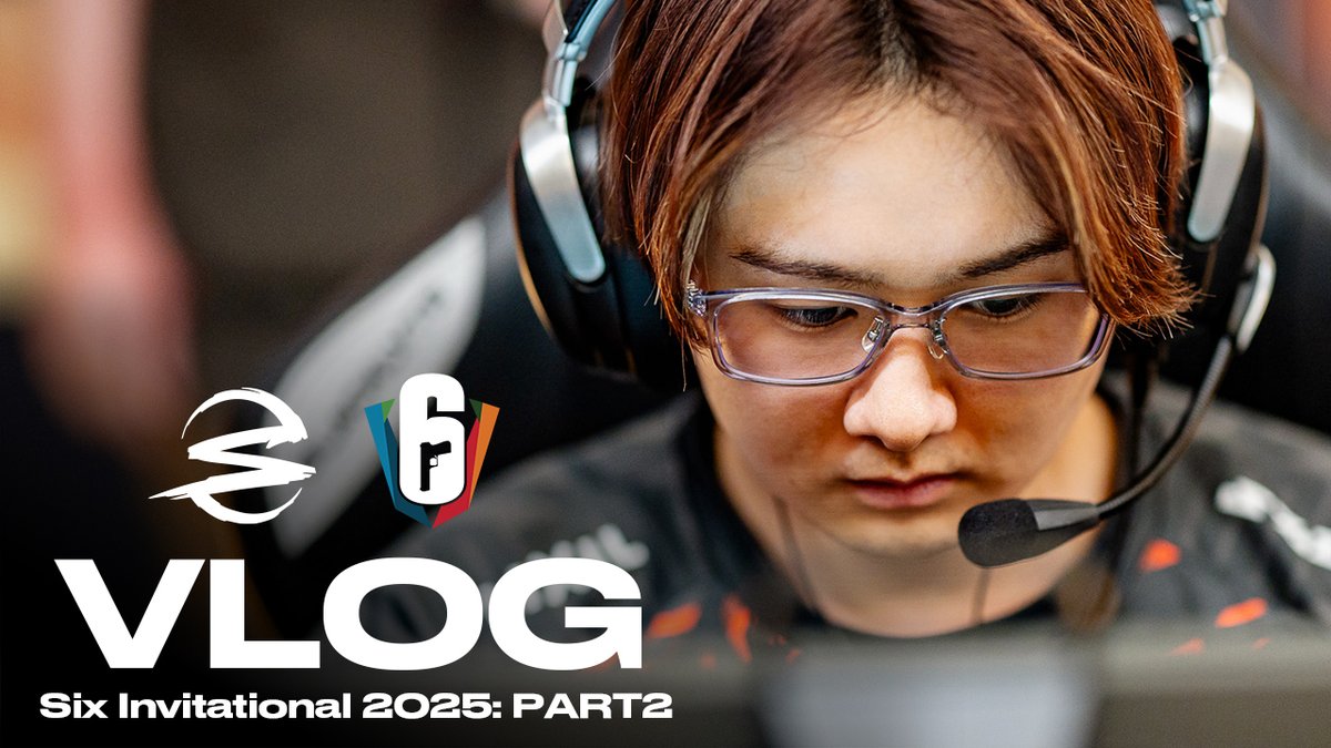 ◤SCARZ #R6S VLOG|SIXINV2025🇺🇸◢ INV BEST4を目指し、SCARZが挑んだ本戦の裏側に密着🎥 その熱き戦いの様子を、ぜひご覧ください 🎬