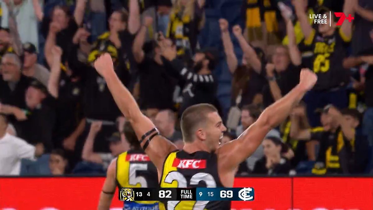 FROM 41 POINTS DOWN, RICHMOND WIN A GAME FOR THE AGES! #AFLTigersBlues
