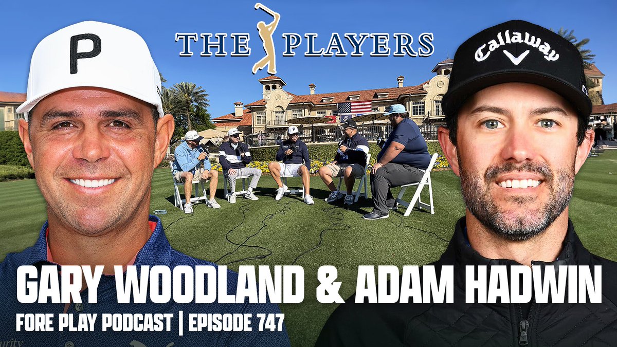 ⛳️ NEW SHOW IS LIVE ⛳️ Gary Woodland. Adam Hadwin. Johnson Wagner. Trent at the Creator Classic. PLAYERS WEEK. A can’t miss episode. Simple as that.