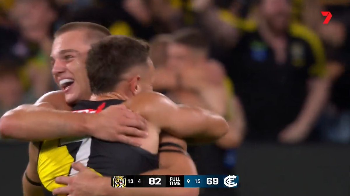 WHAT DID WE JUST WITNESS? Relive the last two minutes of #AFLTigersBlues, thanks to OMO Australia.
