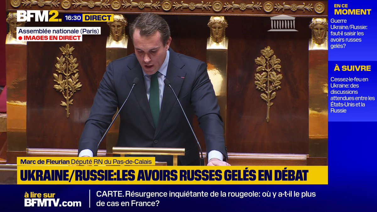 16h: “L’entrée de l’Ukraine dans l’UE, c’est la mort de l’agriculture française”, explique un député RN. 23h : Seuls LFI et le PCF voteront contre la résolution sur l’Ukraine. Le RN s’abstiendra. Le RN, de vrais génies pour entourlouper leur électorat.