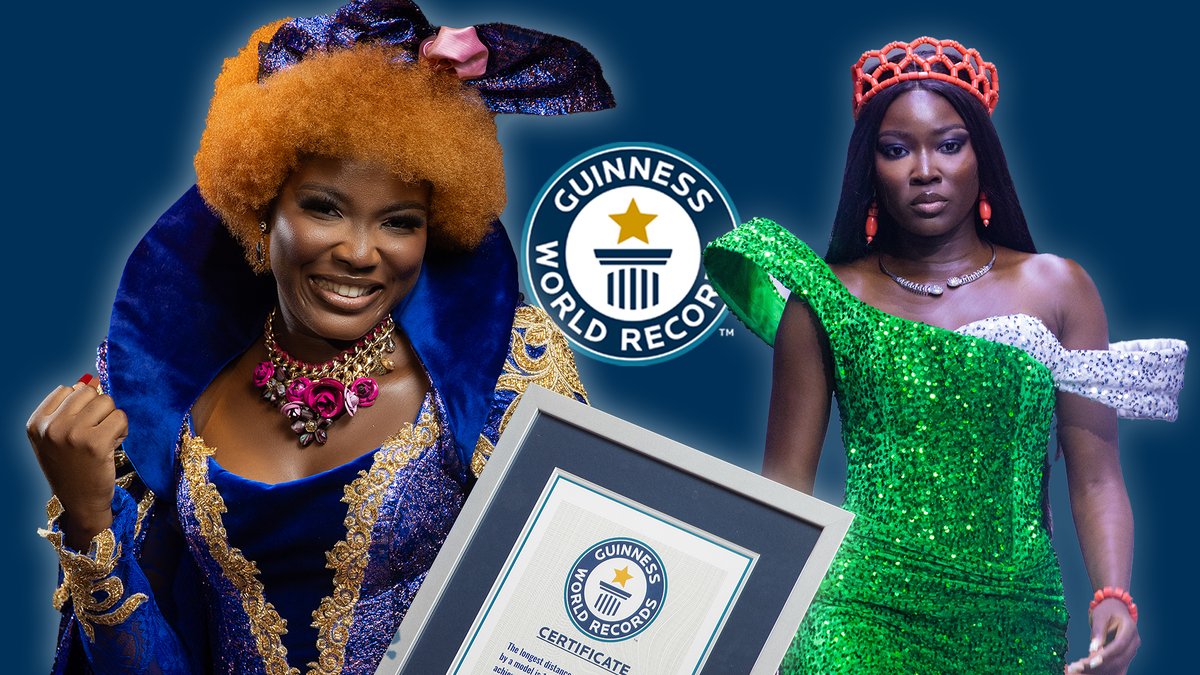 When Ololade Ayelabola from Nigeria was told she was too short to walk a catwalk, she took it upon herself to set a catwalking world record.