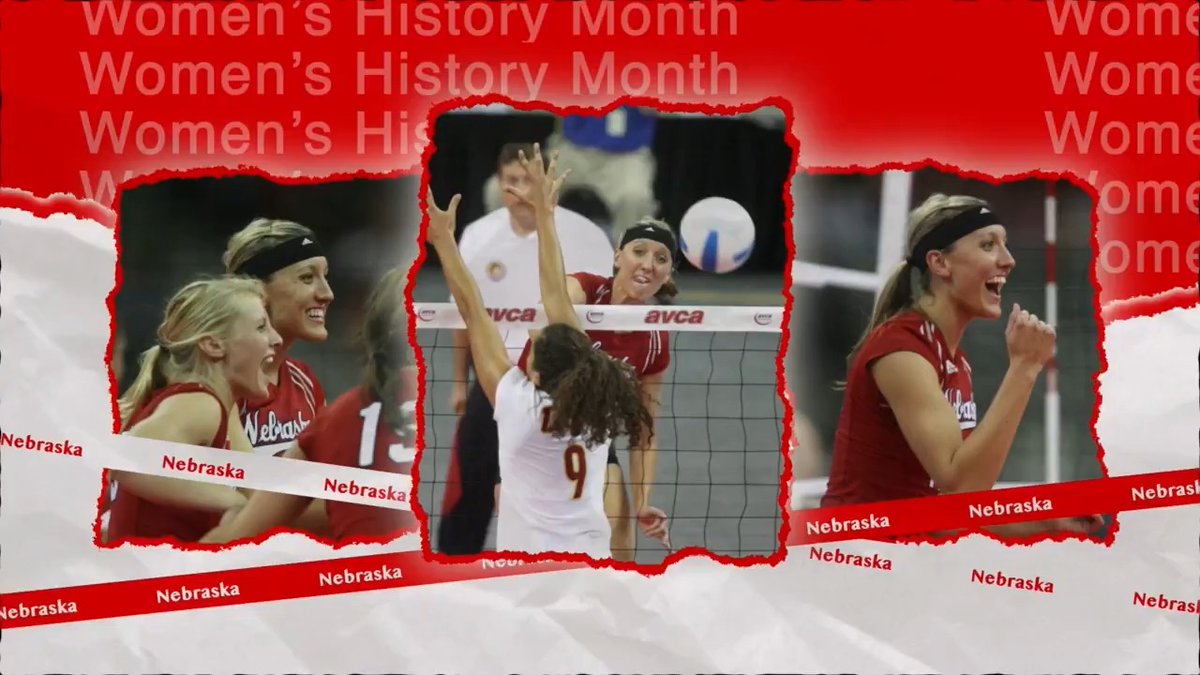 🏐 4x conference champ 🏐 4x Olympian We're celebrating Nebraska Huskers legend & 2006 Nebraska Volleyball national champion Jordan Larson's incredible career 👇 #WomensHistoryMonth