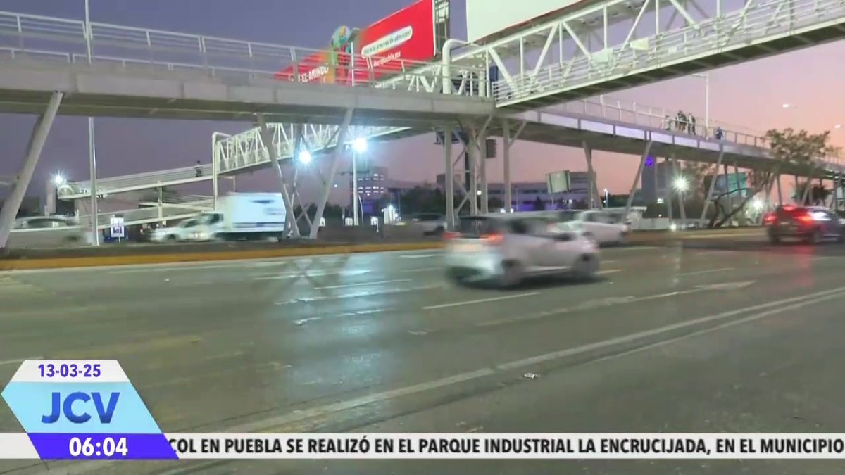 Empresarios proponen una mejora a la infraestructura ya existente para el cruce de peatones sobre la Vía #Atlixcáyotl frente al #CCU. ✅ #NoticiasPuebla #Puebla #JuanCarlosValerioNoticias