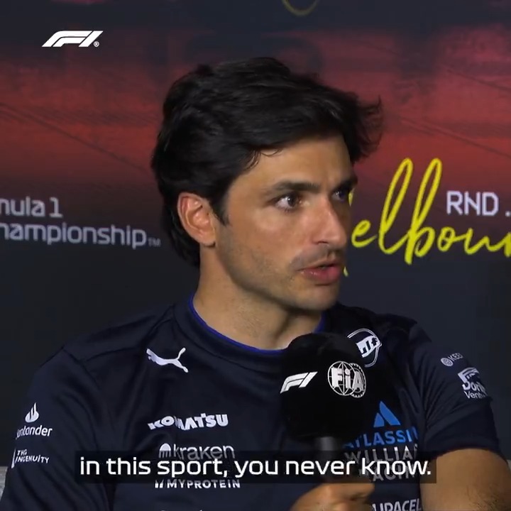 When will Carlos score his first points for Atlassian Williams Racing? #F1 #AusGP