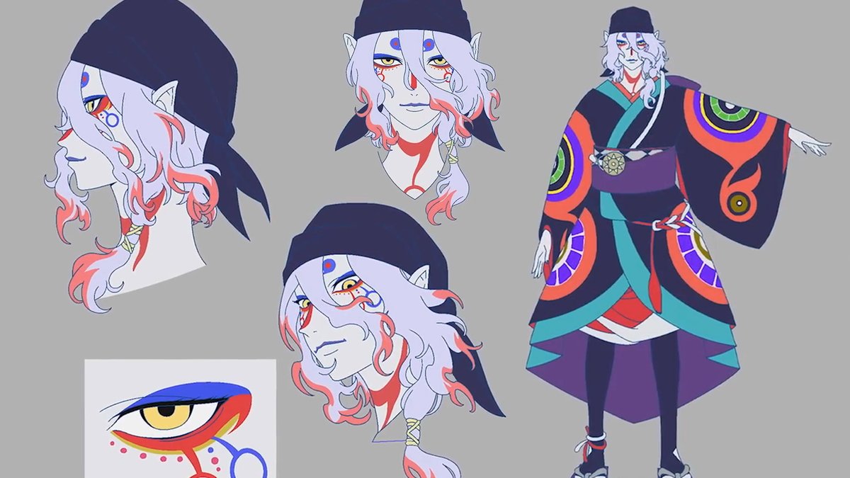 12-min behind-the-scenes video for "Mononoke" film trilogy. With Yuichi Takahashi (character designer / animation director), Kunio Tsujita (color designer), and Yoichi Senzui (visual director). >> The second film opens in cinemas tomorrow in Japan.
