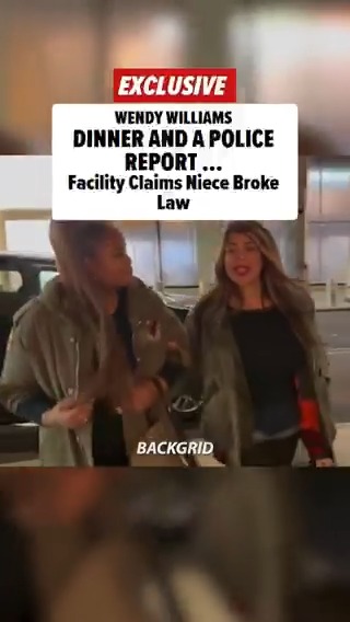 The facility where #WendyWilliams is being housed filed a police report claiming that her niece broke the law by taking her to dinner 😱 Here, they respond to the filing. FULL STORY 👉 📽️: Backgrid