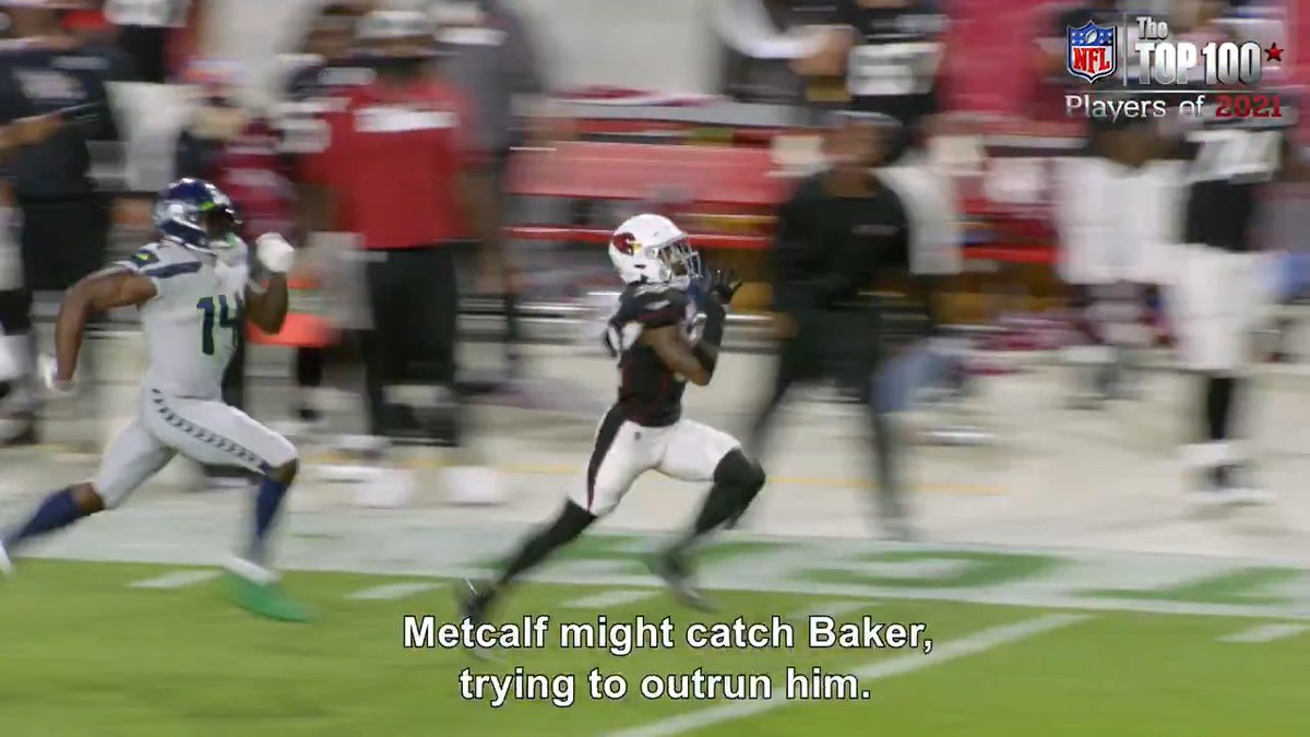 "How'd he catch my ass!" DK Metcalf's chase down of Budda Baker will always be iconic 😮💨