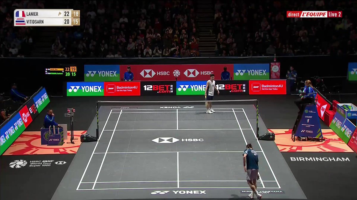 🏸 Il est sensationnel ! Alex Lanier se qualifie pour les quarts de finale de l’Open d’Angleterre, le plus prestigieux tournoi du monde. Notre jeune français est tout simplement fabuleux ! 🇫🇷💪 #lequipeBADMINTON