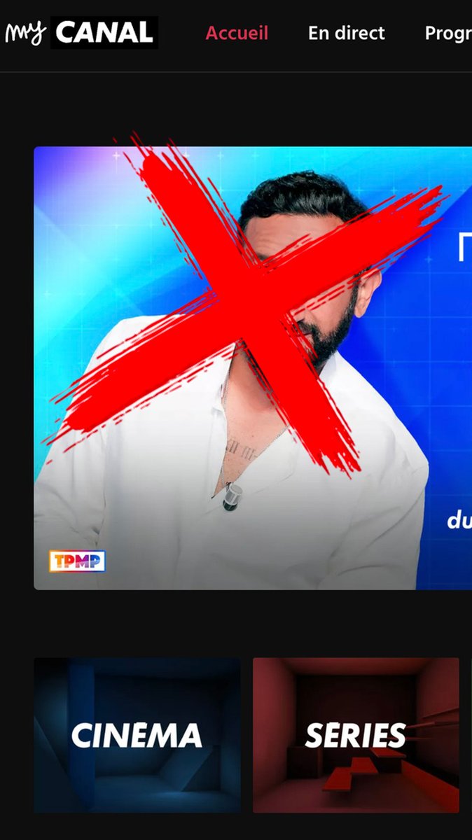 Marre de Cyril Hanouna et de TPMP en page d’accueil de Canal+ ? Il y a une solution !