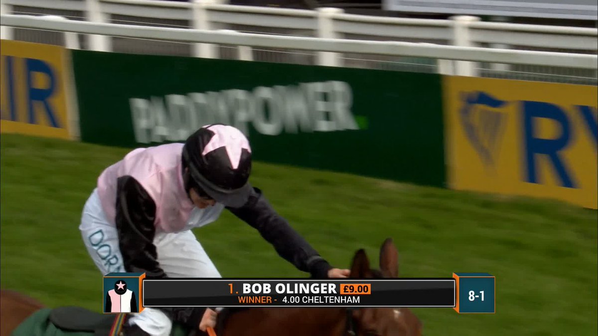 BOB OLINGER GOES 3/3 What a day for Rachael Blackmore who now wins the Paddy Power Stayers' Hurdle with Bob Olinger 👏 #ITVRacing | #CheltenhamFestival | Rachael Blackmore | Henry de Bromhead