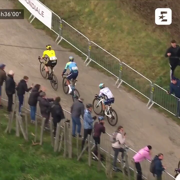 Les WATTS ici 👉 : Lenny Martinez ~ 513 watts Etalon, 7.65 w/kg, pendant 5 minutes 14 sec ⏱️ pour le radar ⛰️ de 1.69 km à 11.12% de la Côte de Notre-Dame-de-Sciez après 203 kms sur #ParisNice après un drafting dans les roues des Visma et essentiellement de Matteo Jorgenson 🇺🇸. Roglic 548 watts Etalon au Giro 2013 pendant 5min17s sur la montée de Cappucini a fait mieux pour ce type d'effort ou comme 5min39s à San Luca 2019 528 watts Etalon. C'est tout de même énorme mais dans le registre de ses 1m68 pour 54 kilos. Guillaume Martin termine devant le Danois Vingegaard qui manque décidément de monoxyde en mars, avec 5min36s et 475 watts Etalon. lapreuvepar21