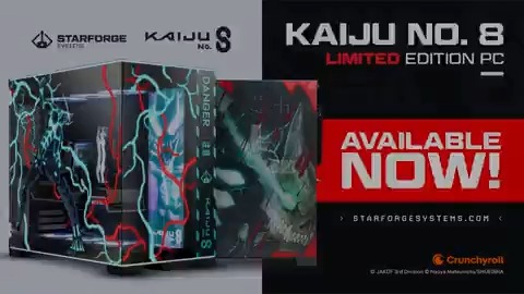 Not quite a Numbers Weapon, but it’s definitely powerful enough to be one. Our latest collab with Kaiju No. 8 has emerged! ⚡