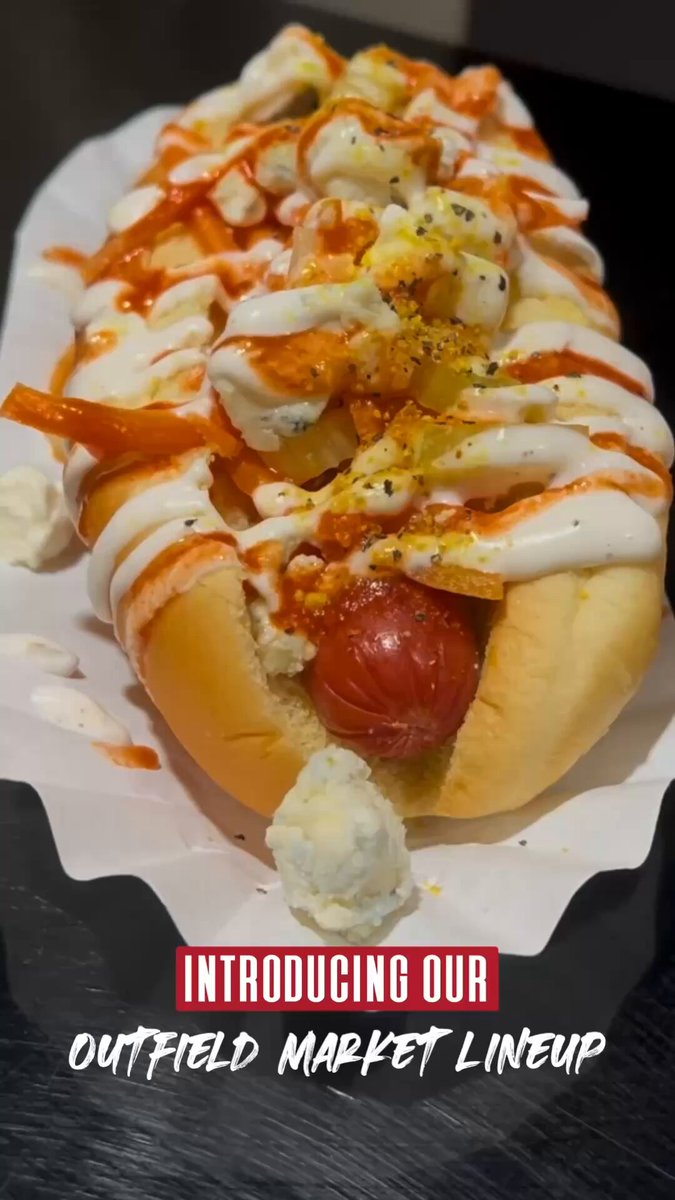 🗣️ BRAND NEW BALLPARK BITES Check out these new additions to our Outfield Market! The Outfield Market is a new 8-stall food hall opening just inside Chop House Gate that will be ready to serve you on our Home Opener, April 4th.
