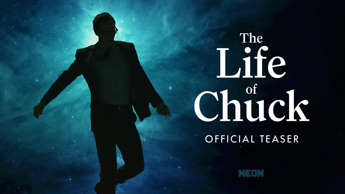 First teaser for Mike Flanagan’s ‘THE LIFE OF CHUCK, starring Tom Hiddleston, Mark Hamill, Matthew Lillard &amp; Karen Gillian In theaters this June.