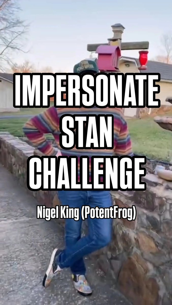 Nigel King’s contribution to the #ImpersonateStanChallenge! Comedians, impersonators, and impressionists around the world are coming together to celebrate and remember one of Stan’s most recognizable characteristics... his voice 😎 Stan fans can join in the challenge by sharing their own impersonations of Stan’s iconic voice, tagging this account, and using the hashtag #ImpersonateStanChallenge Check back tomorrow for another AMAZING Stan Lee impersonation, Excelsior! #StanLee #StanLeeUniverse #StanLeePresents #KartoonStudios #Toon #Marvel #MarvelComics #MarvelMovies #NuffSaid #Excelsior #Impersonation #Impresionist
