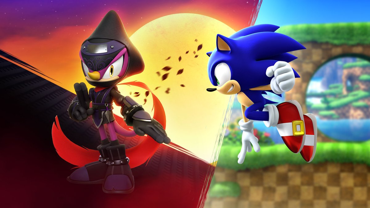 Ultimate ninja power! Equal parts speed and stealth, Ninja Espio knows how to slip past his rivals for the win! Available now in Sonic Forces: Speed Battle and coming soon to Sonic Dash!