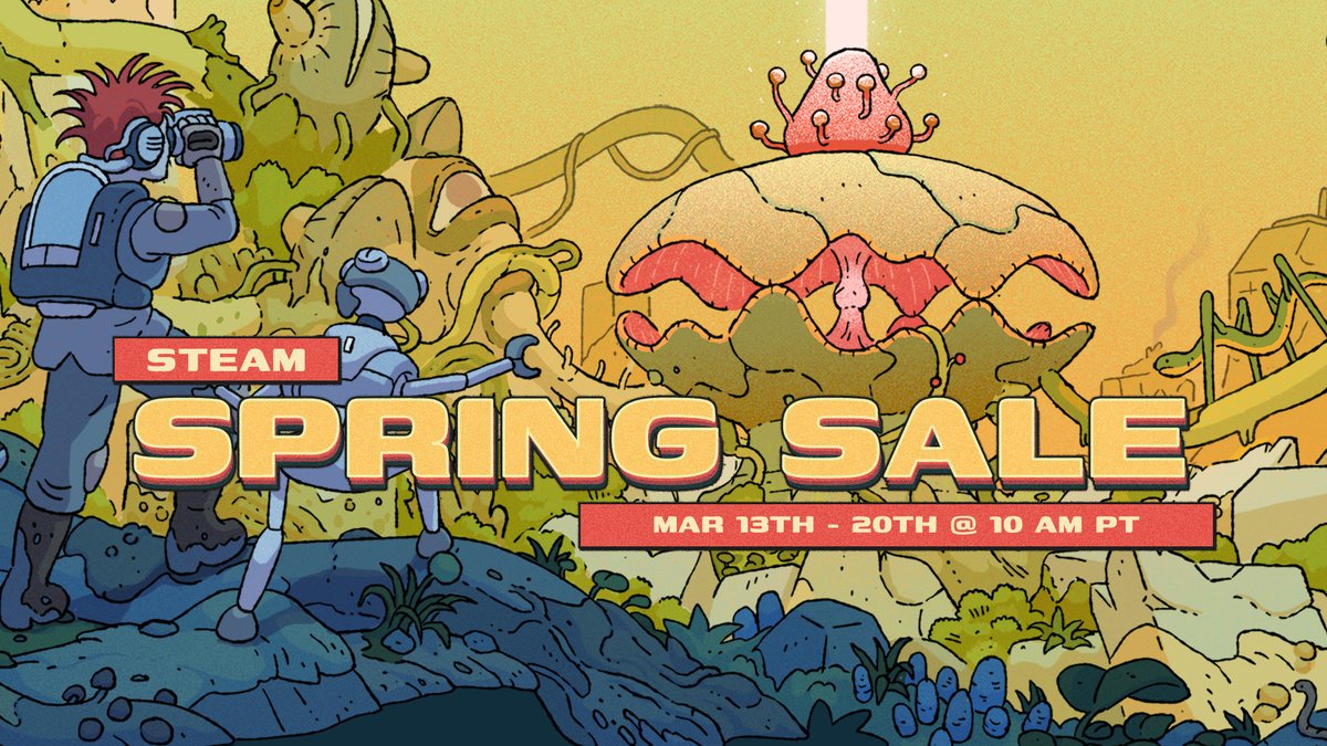 As the days start to get longer, it's once again time for the Steam Spring Sale! From now until March 20th, fill up your library with a bounty of discounted games, including a new set of Featured Deep Discounts.