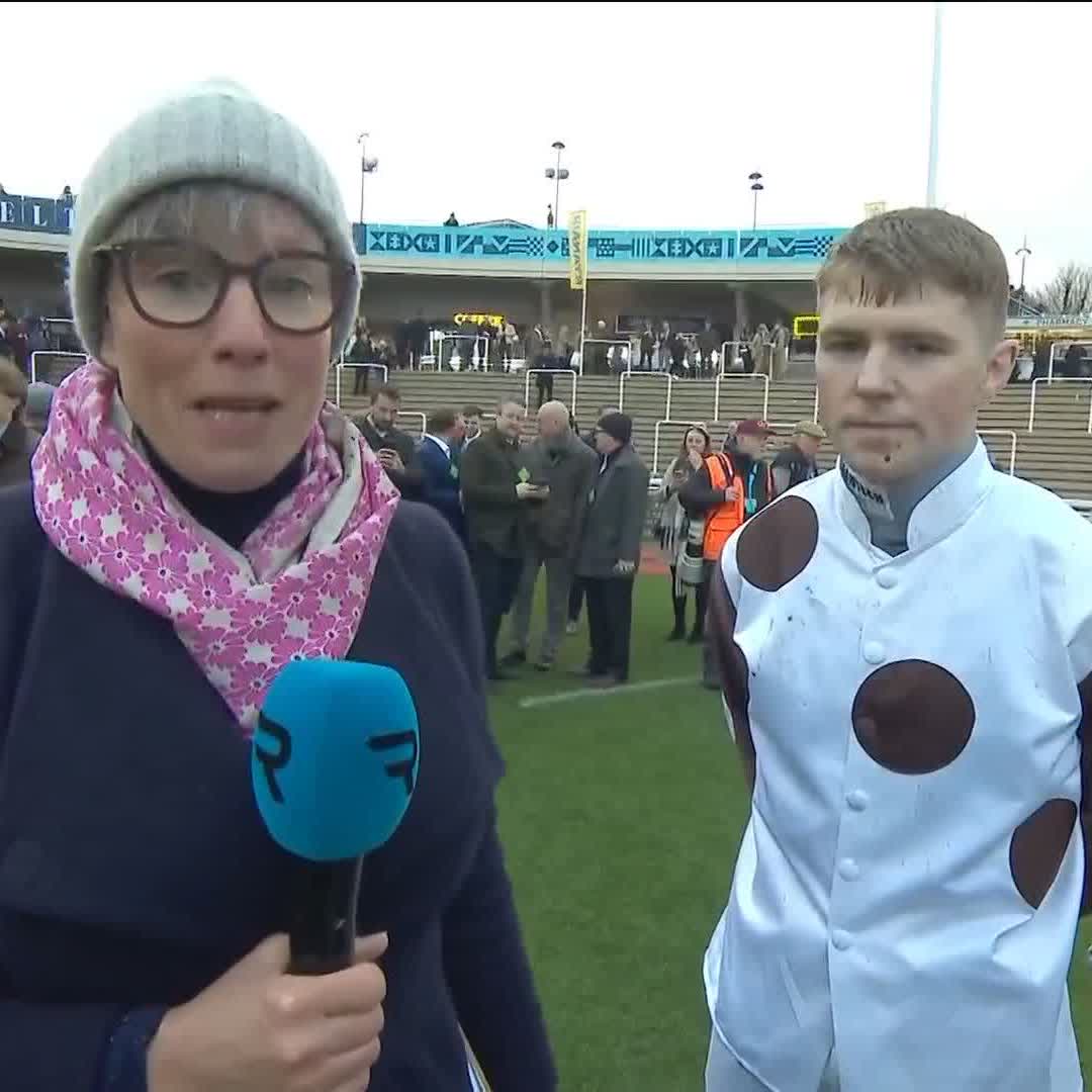 🗣️ "Nothing can top this I'd say." ✅ First ride in Britain ✅ First ride at Cheltenham ✅ Wins the Kim Muir ✅ All in a day for Barry Stone