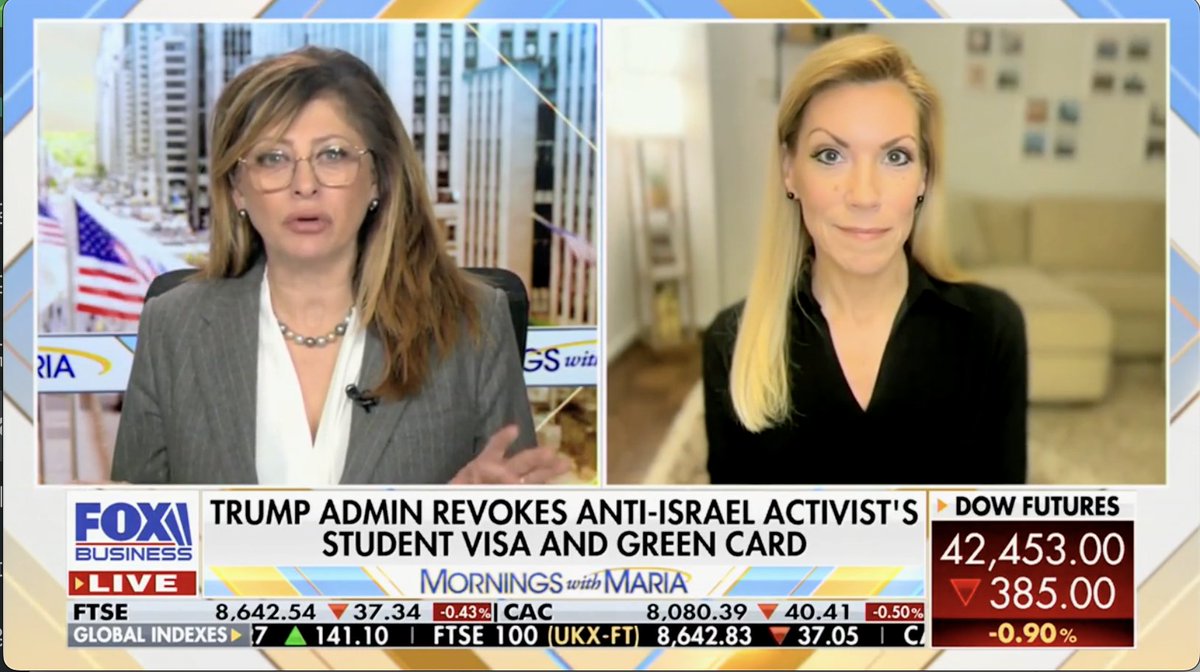 It's simple: If you're a Hamas sympathizer breaking the law in our country, you shouldn't be here! Follow the money: Iran is funneling money to NGOs to fund radical faculty and protesters. Mornings with Maria Maria Bartiromo