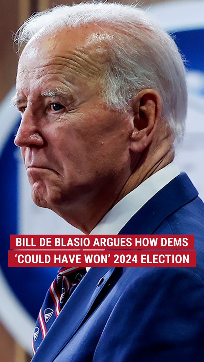 Former New York City Mayor Bill de Blasio admits Democrats should have “come to grips” with the fact that former President Biden wasn’t fit for another term in the White House as he reflects on why his party is no longer in charge of the country on America's Newsroom.