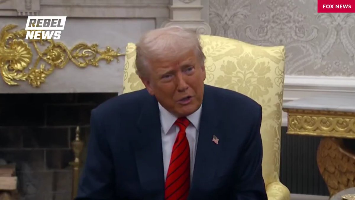 Trump: "Canada pays very little for their military because they think we're going to protect them," noting the US is buying icebreakers for the Arctic. "If you're a state, you can be part of the deal. But if you're a separate country, you've got to get your own icebreakers."